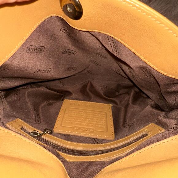 Coach Vintage Mini Whitney Hobo Purse 9181 Tan - Picture 4 of 14